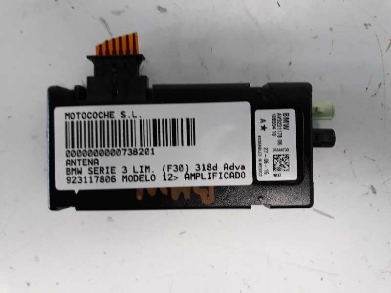 Recambio de antena para bmw serie 3 lim. (f30) 318d advantage referencia OEM IAM 923117806 10859410 