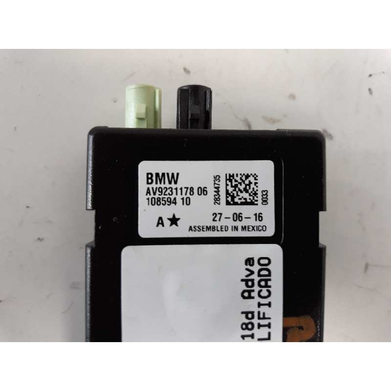 Recambio de antena para bmw serie 3 lim. (f30) 318d advantage referencia OEM IAM 923117806 10859410 