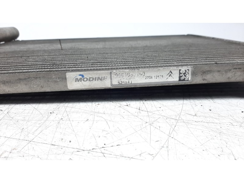 Recambio de condensador / radiador aire acondicionado para citroen c3 1.4 referencia OEM IAM 9653035880  