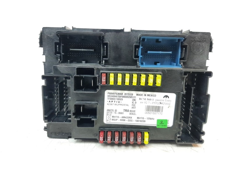 Recambio de caja reles / fusibles para jeep compass ii 1.6 m-jet cat referencia OEM IAM 501557170  