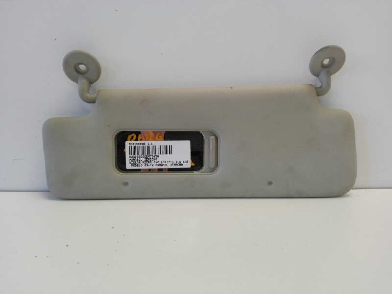 Recambio de parasol derecho para nissan micra c+c (ck12e) 1.4 cat referencia OEM IAM   