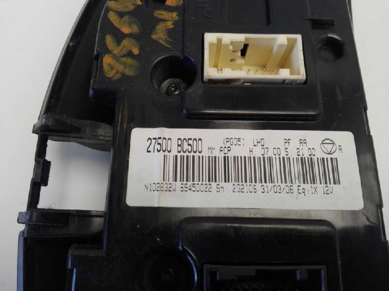 Recambio de mando climatizador para nissan micra c+c (ck12e) 1.4 cat referencia OEM IAM 27500BC500  