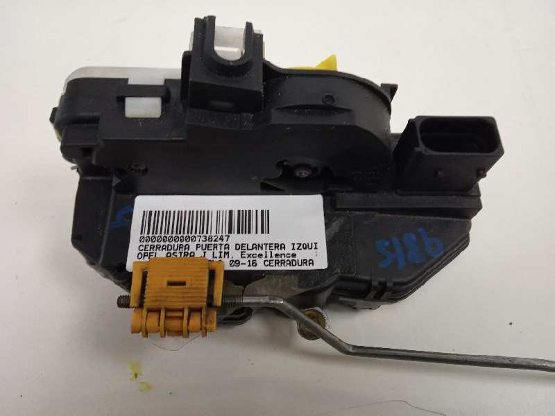 Recambio de cerradura puerta delantera izquierda para opel astra j lim. excellence referencia OEM IAM 13579522 CRDOPE9522 EZCPL0