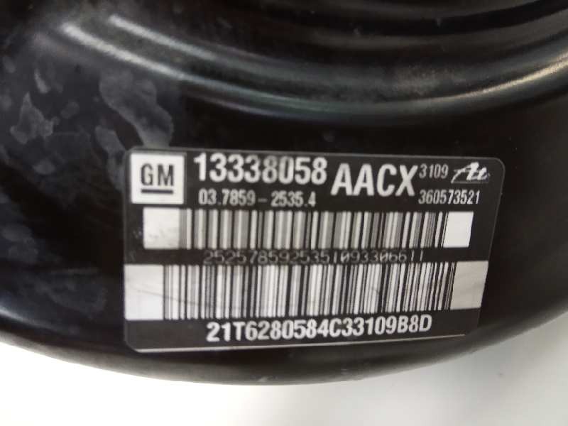 Recambio de servofreno para opel astra j lim. excellence referencia OEM IAM 13338058  