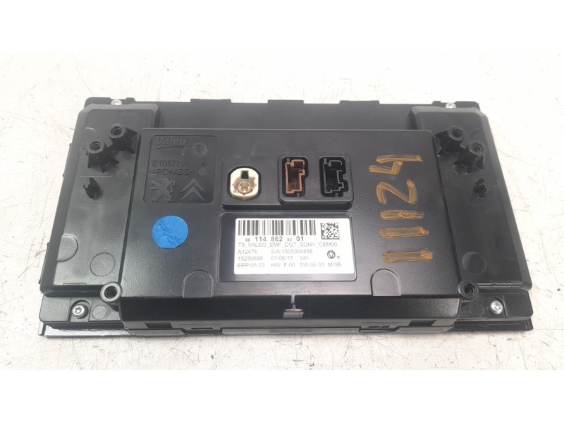 Recambio de sistema navegacion gps para peugeot 308 1.6 blue-hdi fap referencia OEM IAM 9811486280  