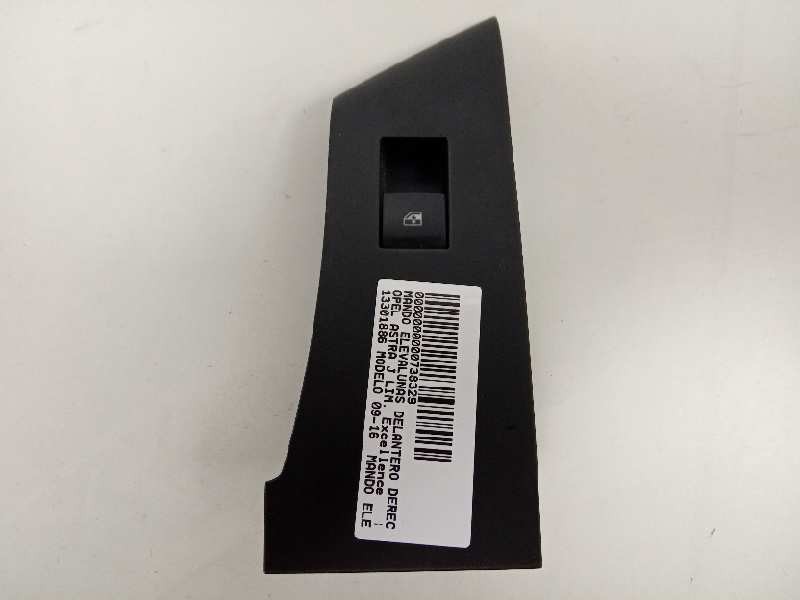 Recambio de mando elevalunas delantero derecho para opel astra j lim. excellence referencia OEM IAM 13301886  