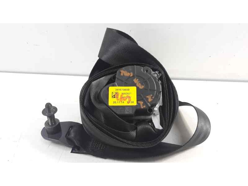 Recambio de cinturon seguridad trasero izquierdo para renault twingo iii luxe referencia OEM IAM 34167085B  