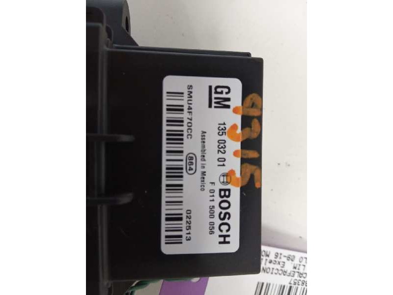 Recambio de resistencia calefaccion para opel astra j lim. excellence referencia OEM IAM 13503201 011500056 