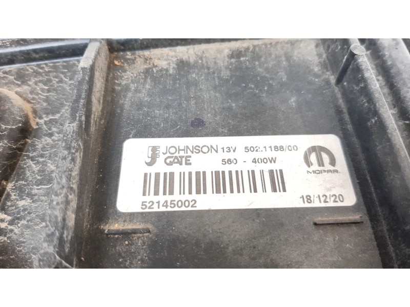 Recambio de electroventilador para jeep compass ii 1.6 m-jet cat referencia OEM IAM 52145002  