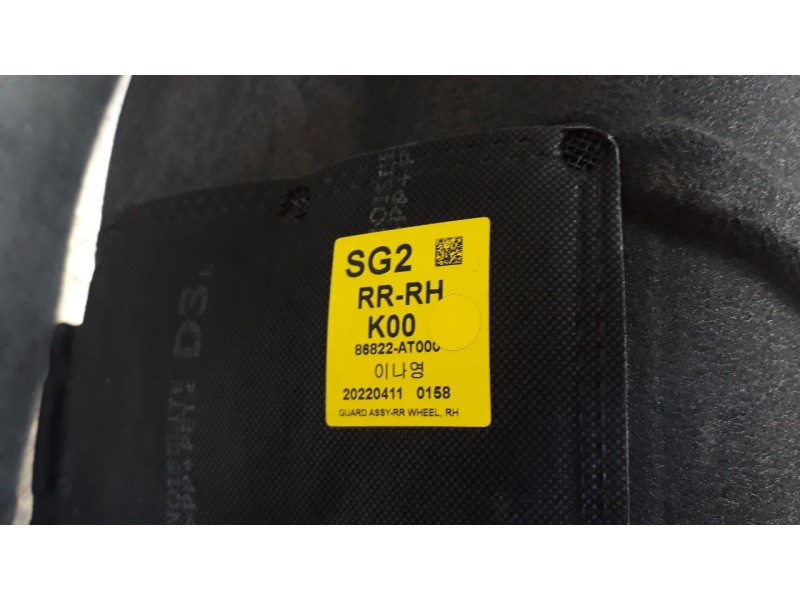 Recambio de paso rueda trasero derecho para kia niro referencia OEM IAM 86822AT000  