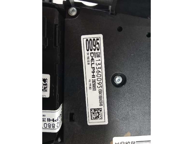 Recambio de sistema navegacion gps para opel astra j lim. excellence referencia OEM IAM 13360095  