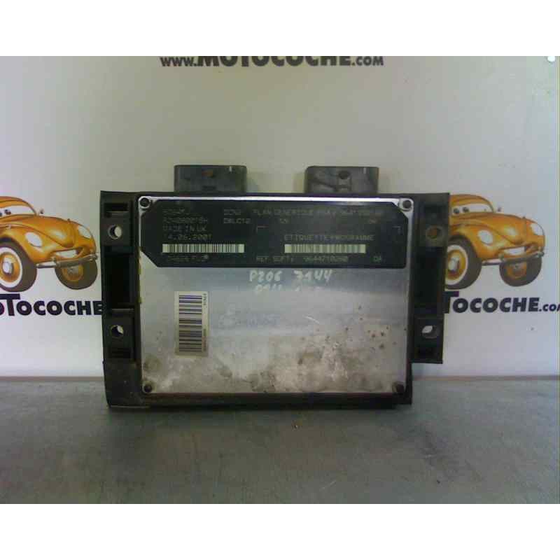 Recambio de centralita motor uce para peugeot 206 berlina 1.9 diesel referencia OEM IAM 9641390180 R04080015H 7144