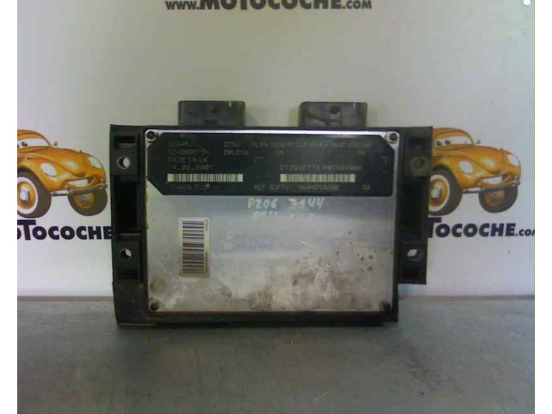 Recambio de centralita motor uce para peugeot 206 berlina 1.9 diesel referencia OEM IAM 9641390180 R04080015H 7144