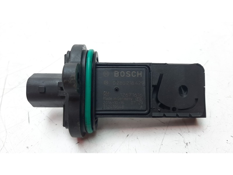 Recambio de caudalimetro para opel astra j gtc 1.6 cdti dpf referencia OEM IAM 12671616 0280218429 