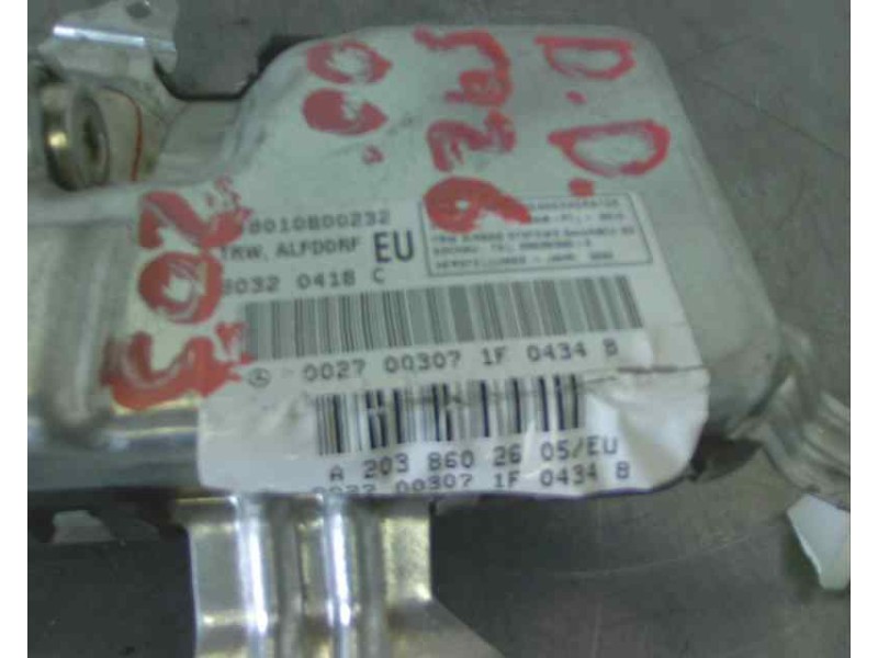 Recambio de airbag lateral delantero derecho para mercedes-benz clase c (w203) berlina referencia OEM IAM A2038602605 30320418C 