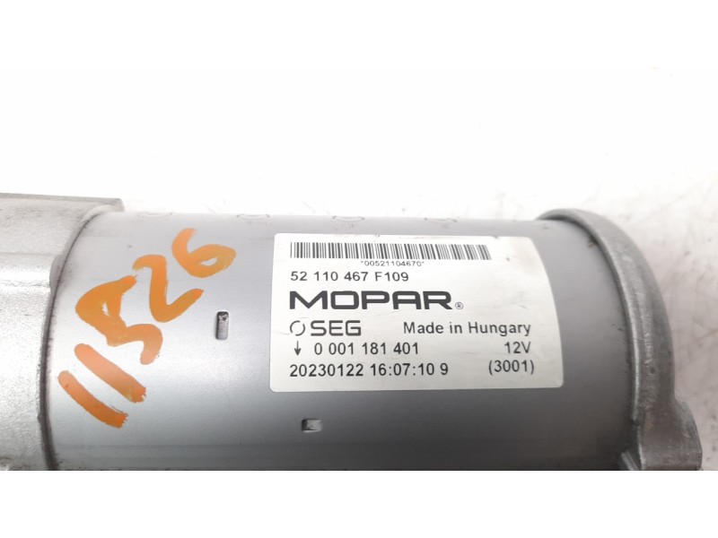 Recambio de motor arranque para jeep compass ii 1.6 m-jet cat referencia OEM IAM 52110467 ARF850401 