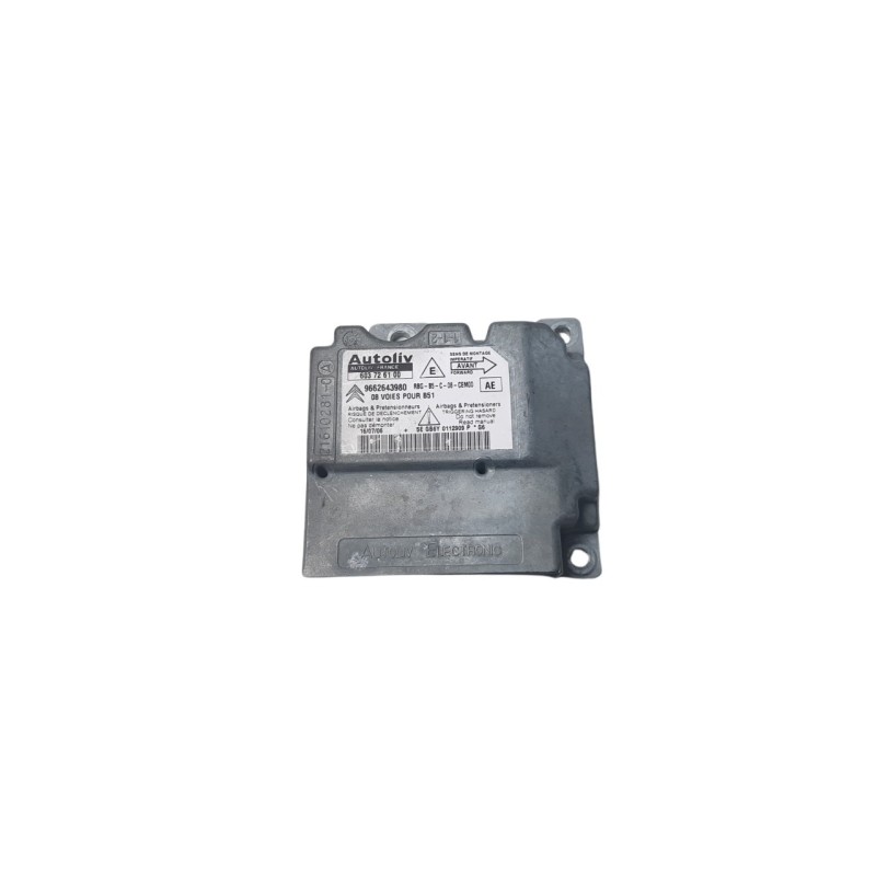 Recambio de centralita airbag para citroen c4 berlina 1.6 16v cat (nfu / tu5jp4) referencia OEM IAM 9662643980 603726100 