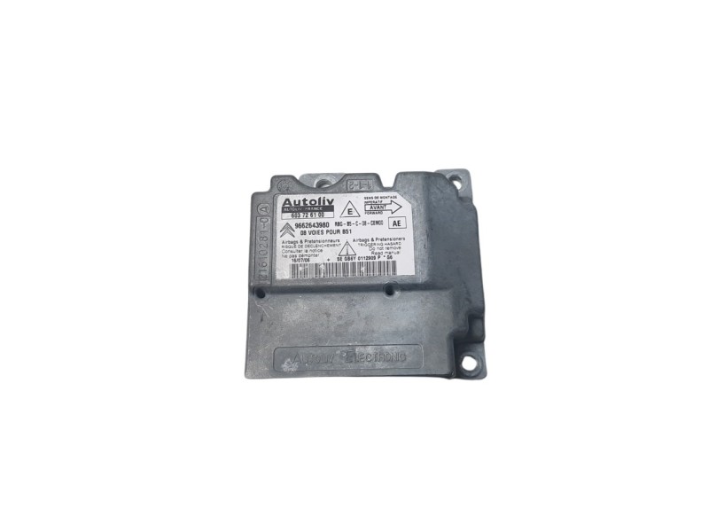 Recambio de centralita airbag para citroen c4 berlina 1.6 16v cat (nfu / tu5jp4) referencia OEM IAM 9662643980 603726100 