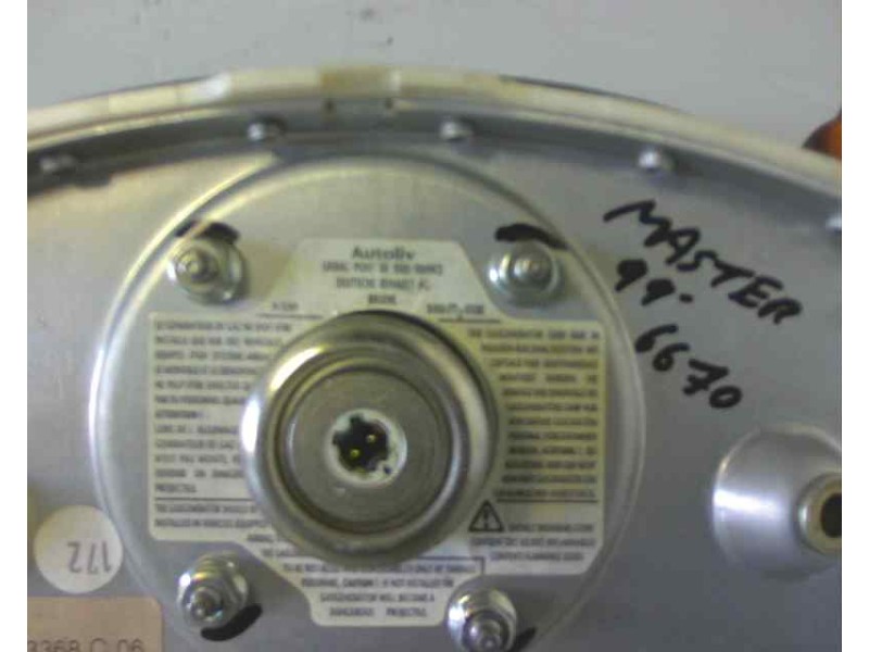 Recambio de airbag delantero izquierdo para renault master desde ´98 referencia OEM IAM 7700353368C  6670