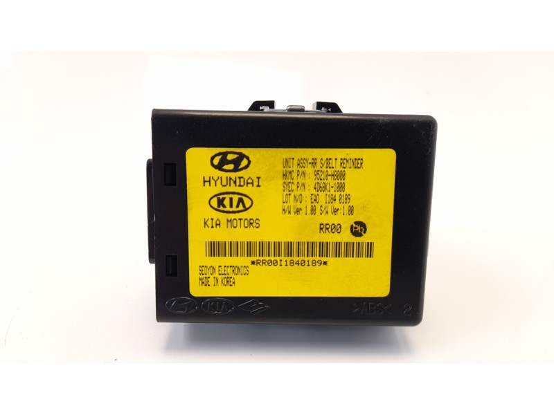 Recambio de modulo electronico para kia rio (yb) 1.0 tgdi cat referencia OEM IAM 95210H8000 4D68K11000 