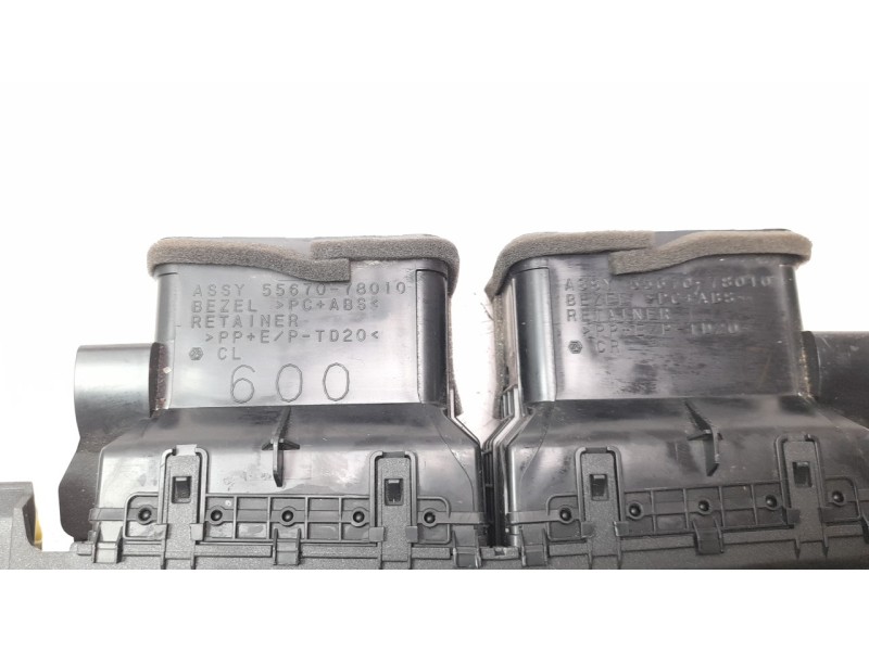 Recambio de aireador central para lexus nx 2.5 16v cat (híbrido) referencia OEM IAM 5567078010  