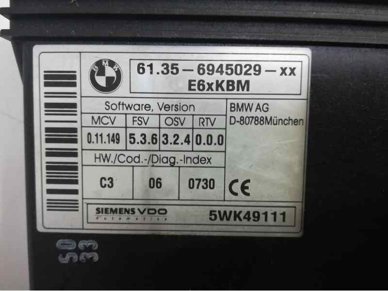 Recambio de modulo electronico para bmw serie 5 berlina (e60) 530d referencia OEM IAM 61356945029 5WK49111 