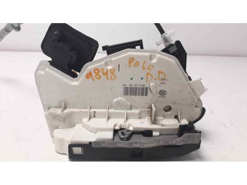 Recambio de cerradura puerta delantera derecha para volkswagen polo (6c1) advance bluemotion referencia OEM IAM 5K1837016E CRDVW