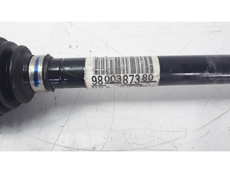 Recambio de transmision delantera izquierda para peugeot 2008 (--.2013) 1.6 blue-hdi fap referencia OEM IAM 9800387380  