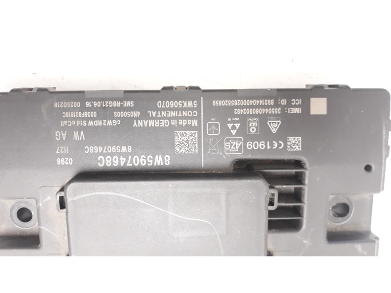Recambio de modulo electronico para audi a4 berlina (8w2) básico referencia OEM IAM 8W5907468C 4N50003 
