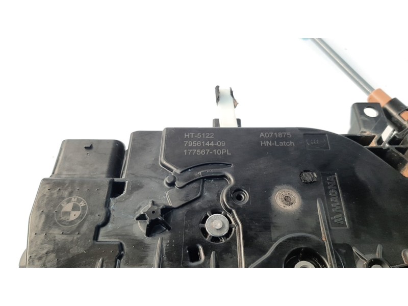 Recambio de cerradura puerta trasera derecha para bmw serie 1 lim. (f40) 120i referencia OEM IAM 51227956144  