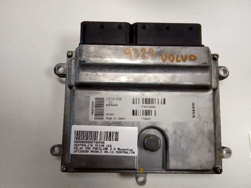 Recambio de centralita motor uce para volvo v50 familiar 2.4 momentum referencia OEM IAM 30729800  