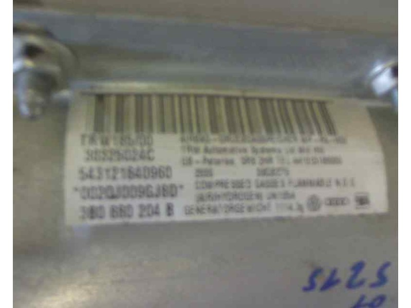 Recambio de airbag delantero derecho para volkswagen passat berlina (3b3) referencia OEM IAM 3B0880204B 30325024C 5215