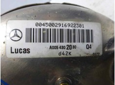 Recambio de servofreno para mercedes-benz clase a (w168) 170 cdi (168.008) referencia OEM IAM 0054301230 D42K  2