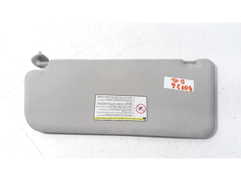 Recambio de parasol derecho para fiat scudo furgón (272) 1.6 jtdm cat referencia OEM IAM 9467484277  