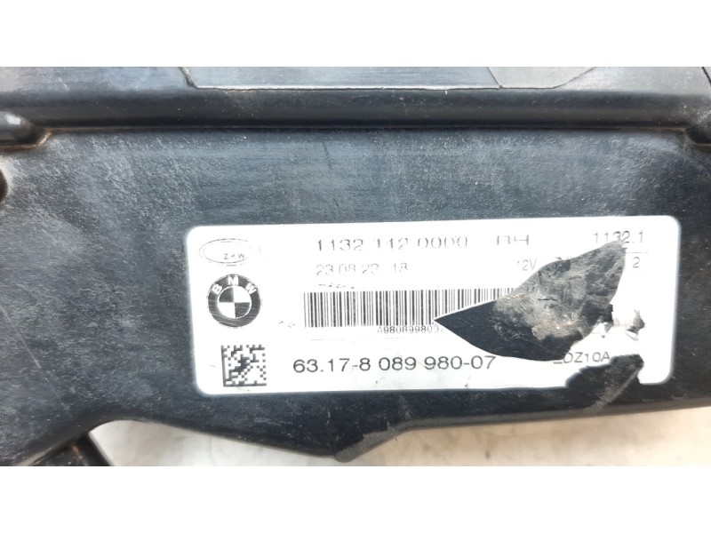 Recambio de faro antiniebla derecho para bmw serie 1 lim. (f40) 120i referencia OEM IAM 63178089980  
