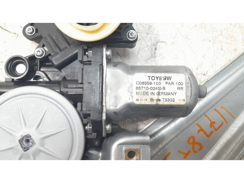 Recambio de elevalunas trasero izquierdo para toyota auris touring sports (e18) hybrid active business plus referencia OEM IAM 8