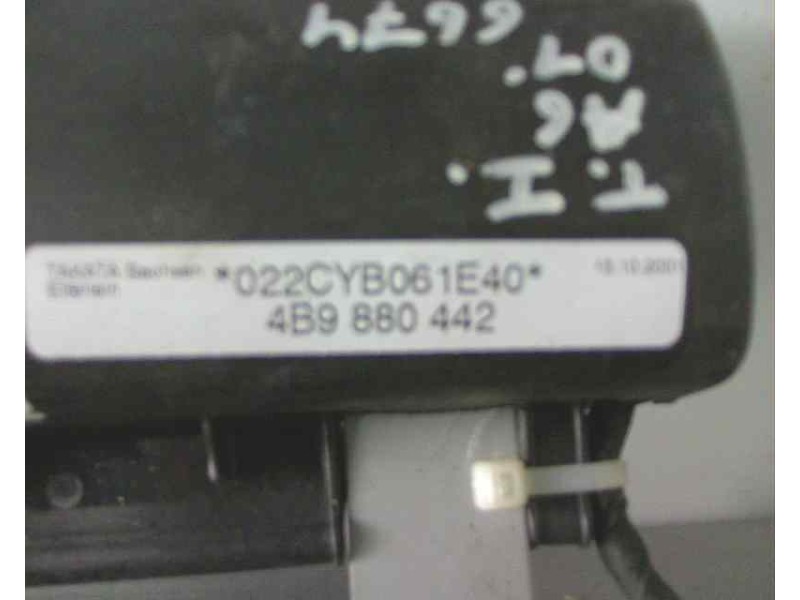 Recambio de airbag lateral trasero izquierdo para audi a6 berlina (4b2) 3.0 v6 30v cat (asn) referencia OEM IAM 4B9880442  6674