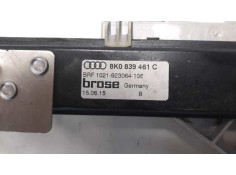 Recambio de elevalunas trasero izquierdo para audi a4 ber. (b8) basis referencia OEM IAM 8K0839461C 106022818  2