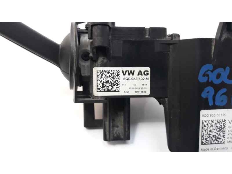 Recambio de mando multifuncion para volkswagen golf vii variant (bv5) advance bmt referencia OEM IAM 5Q0953521K 5Q0953502M 