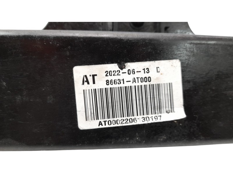 Recambio de refuerzo paragolpes trasero para kia niro referencia OEM IAM 86631AT000  