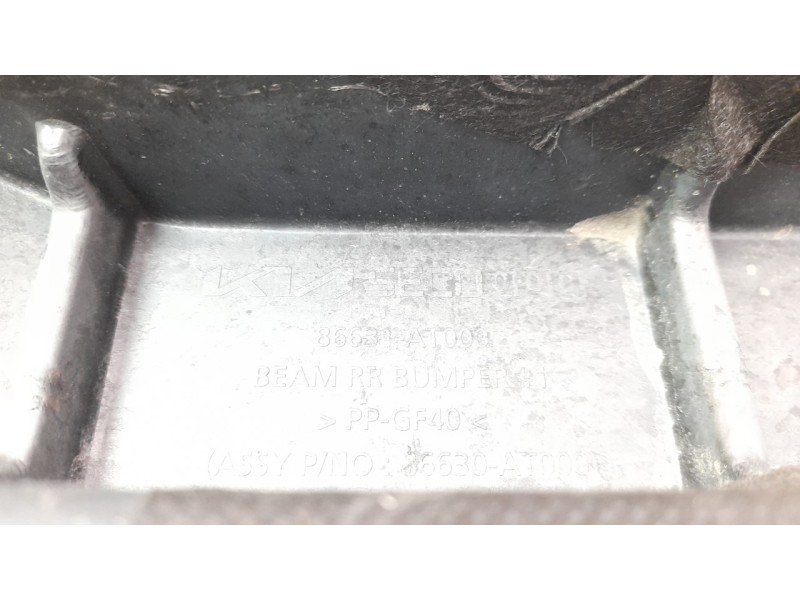 Recambio de refuerzo paragolpes trasero para kia niro referencia OEM IAM 86631AT000  