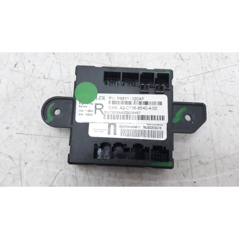 Recambio de modulo confort para jeep cherokee 2.0 m-jet cat referencia OEM IAM 68111320AF A2C736854400 TLK4D226300Z1D