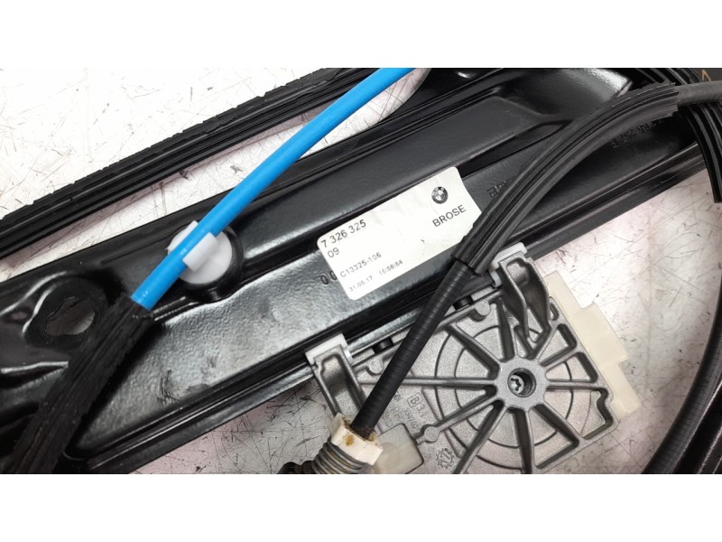 Recambio de elevalunas trasero izquierdo para bmw serie 4 gran coupe (f36) 420d referencia OEM IAM 7326325  