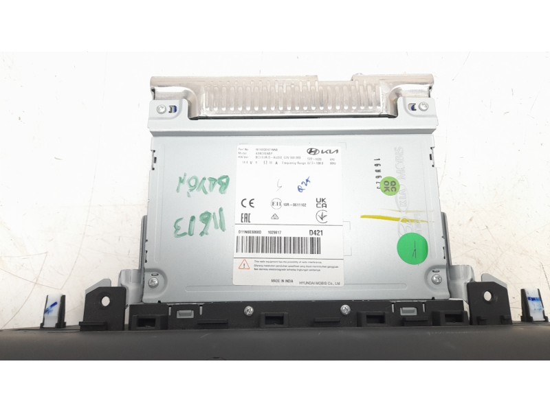 Recambio de sistema audio / radio cd para hyundai bayon bayon referencia OEM IAM 96160Q0421NNB ADBC0SWEP 