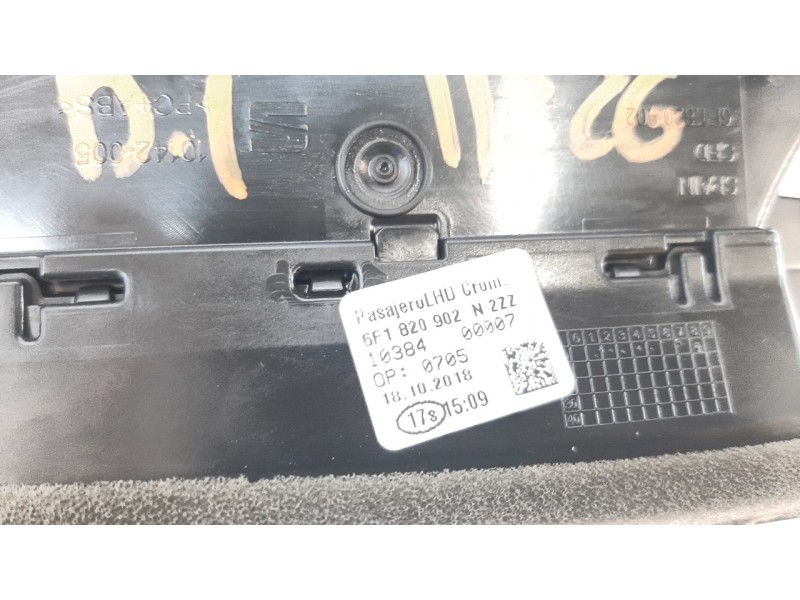 Recambio de aireador izquierdo para seat arona 1.6 tdi referencia OEM IAM 6F1820902  