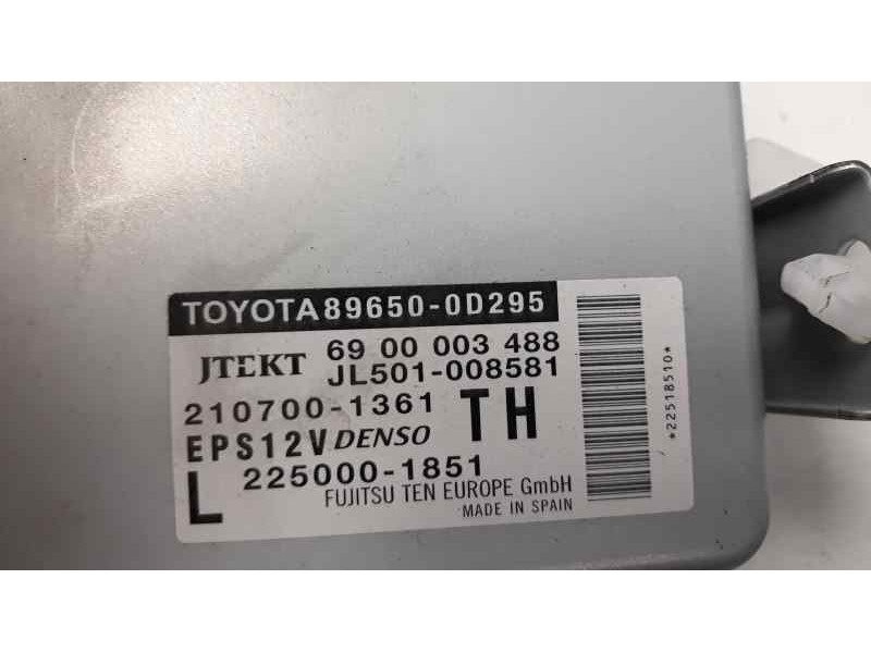 Recambio de modulo electronico para toyota yaris active referencia OEM IAM 896500D295 JL501008581 