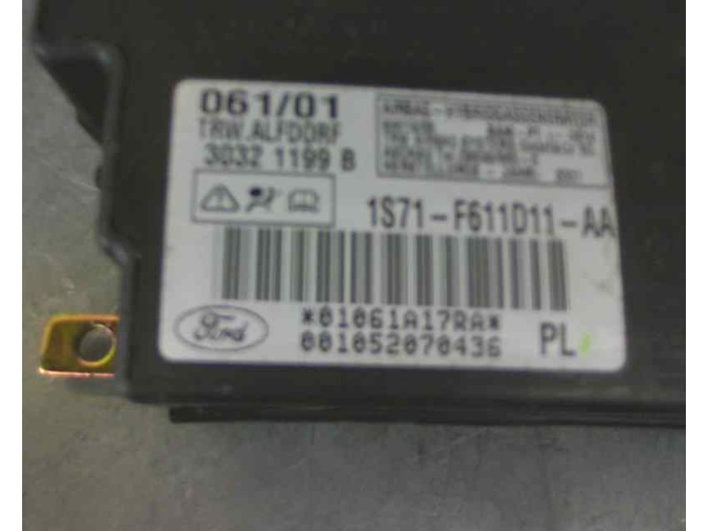 Recambio de airbag lateral delantero izquierdo para ford mondeo berlina (ge) referencia OEM IAM 1S71F611D11AA 30321199B 6144