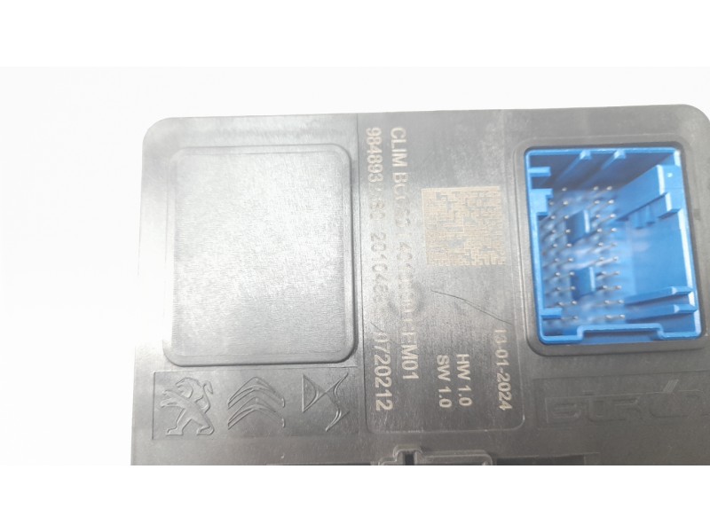 Recambio de modulo electronico para opel corsa f gs referencia OEM IAM 9848932380  