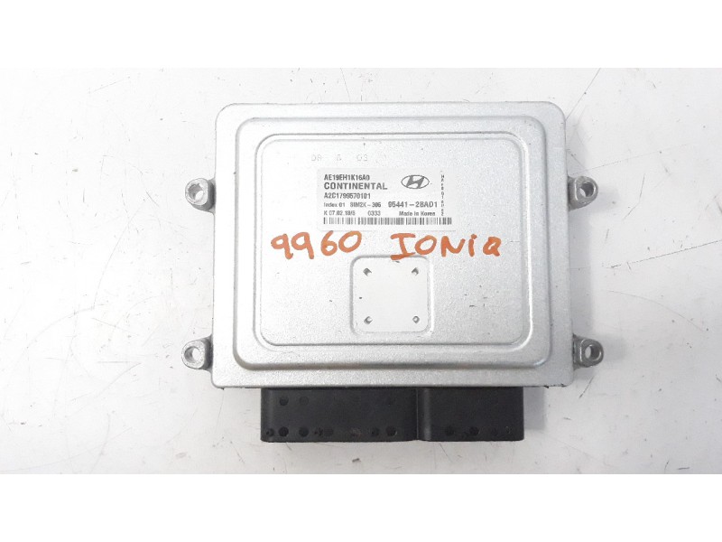 Recambio de centralita motor uce para hyundai ioniq referencia OEM IAM 954412BAD1 AE19EH1K16A0 A2C1799570101