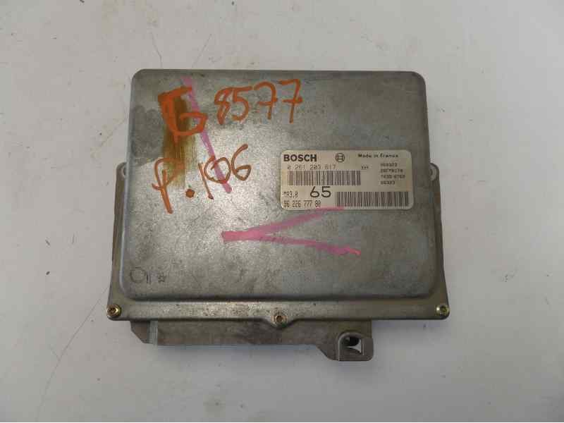 Recambio de centralita motor uce para peugeot 106 (s1) 1.0 referencia OEM IAM 9622677780 0261203617 